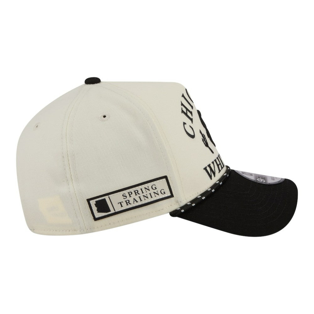 MLB Chicago White Sox New Era 2026 Spring Training Fan Pack Rope A-Frame 9FORTY Adjustable Hat