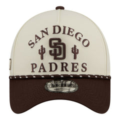 MLB San Diego Padres New Era 2026 Spring Training Fan Pack Rope A-Frame 9FORTY Adjustable Hat