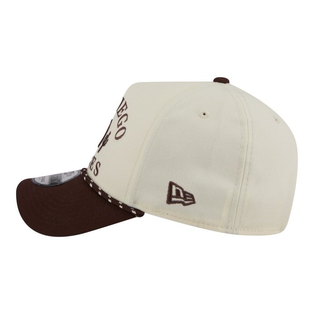 MLB San Diego Padres New Era 2026 Spring Training Fan Pack Rope A-Frame 9FORTY Adjustable Hat