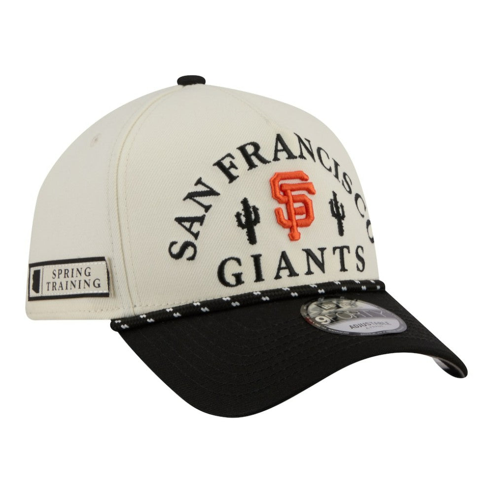 MLB San Francisco Giants New Era 2026 Spring Training Fan Pack Rope A-Frame 9FORTY Adjustable Hat