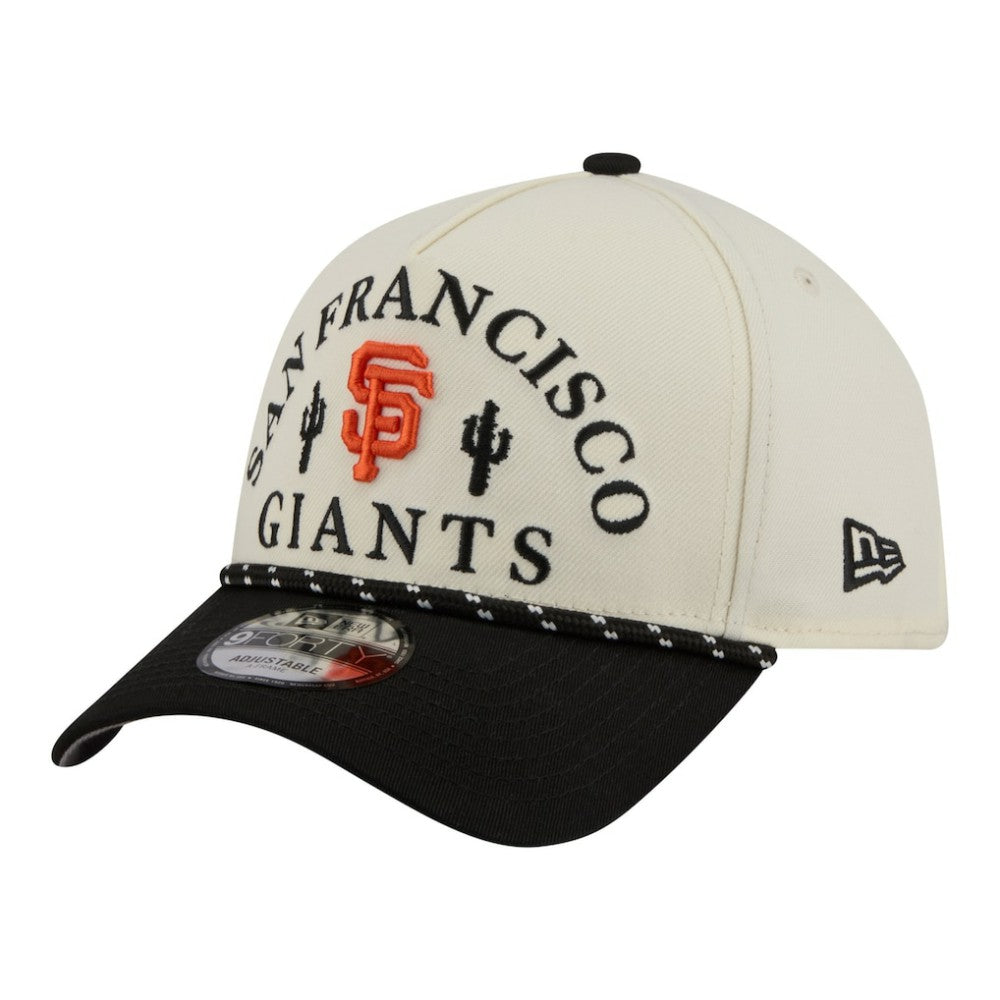 MLB San Francisco Giants New Era 2026 Spring Training Fan Pack Rope A-Frame 9FORTY Adjustable Hat