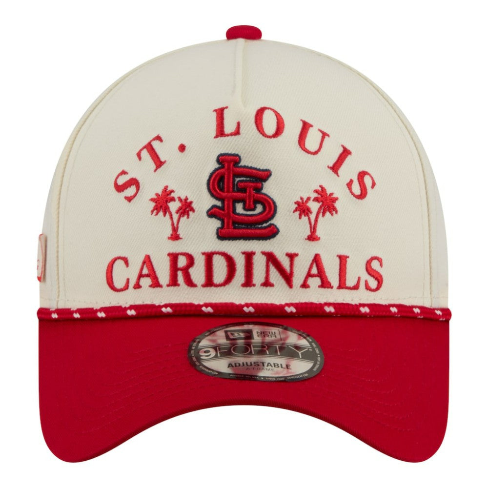 MLB St. Louis Cardinals New Era 2026 Spring Training Fan Pack Rope A-Frame 9FORTY Adjustable Hat