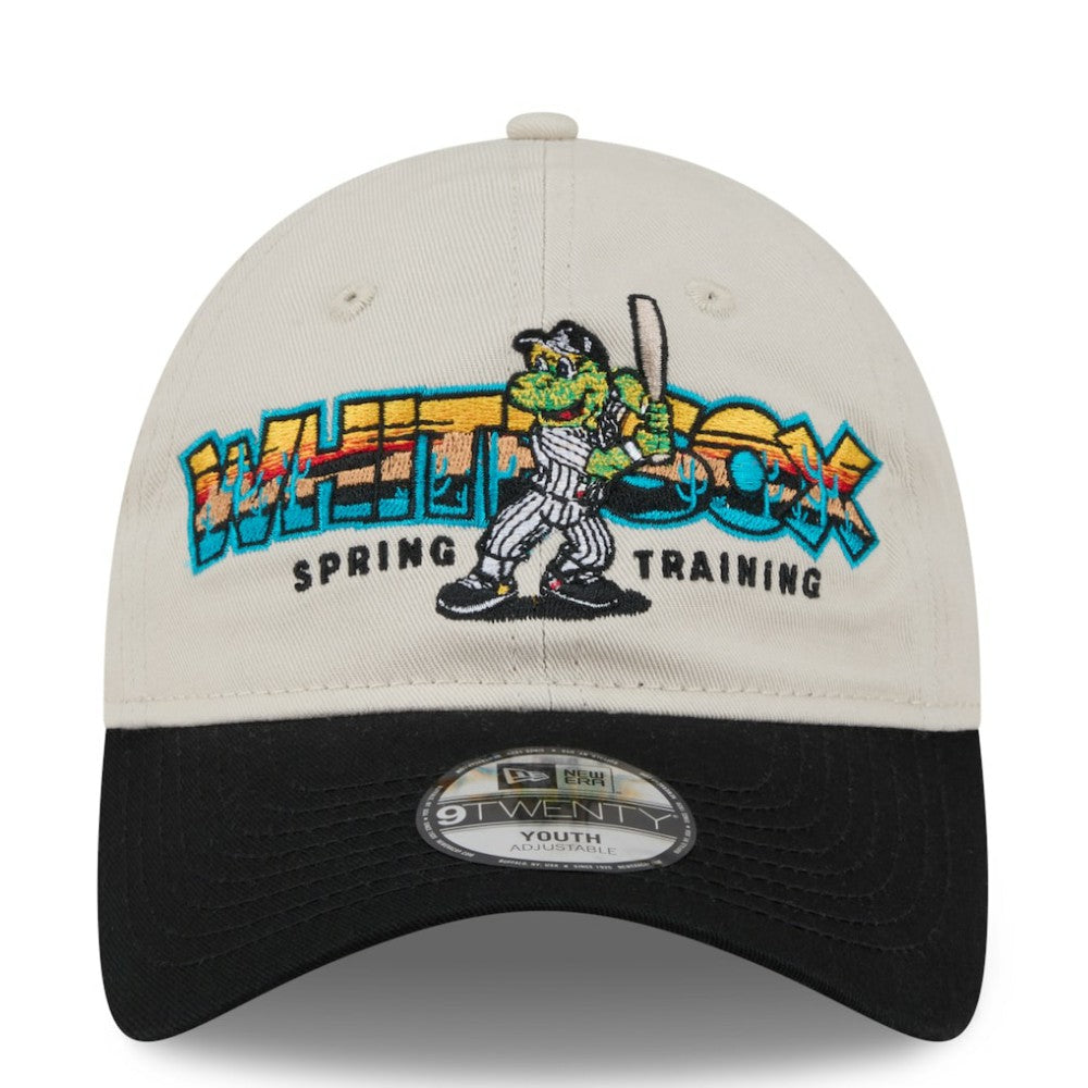 MLB Chicago White Sox New Era Youth 2026 Spring Training Fan Pack Batter 9TWENTY Adjustable Hat