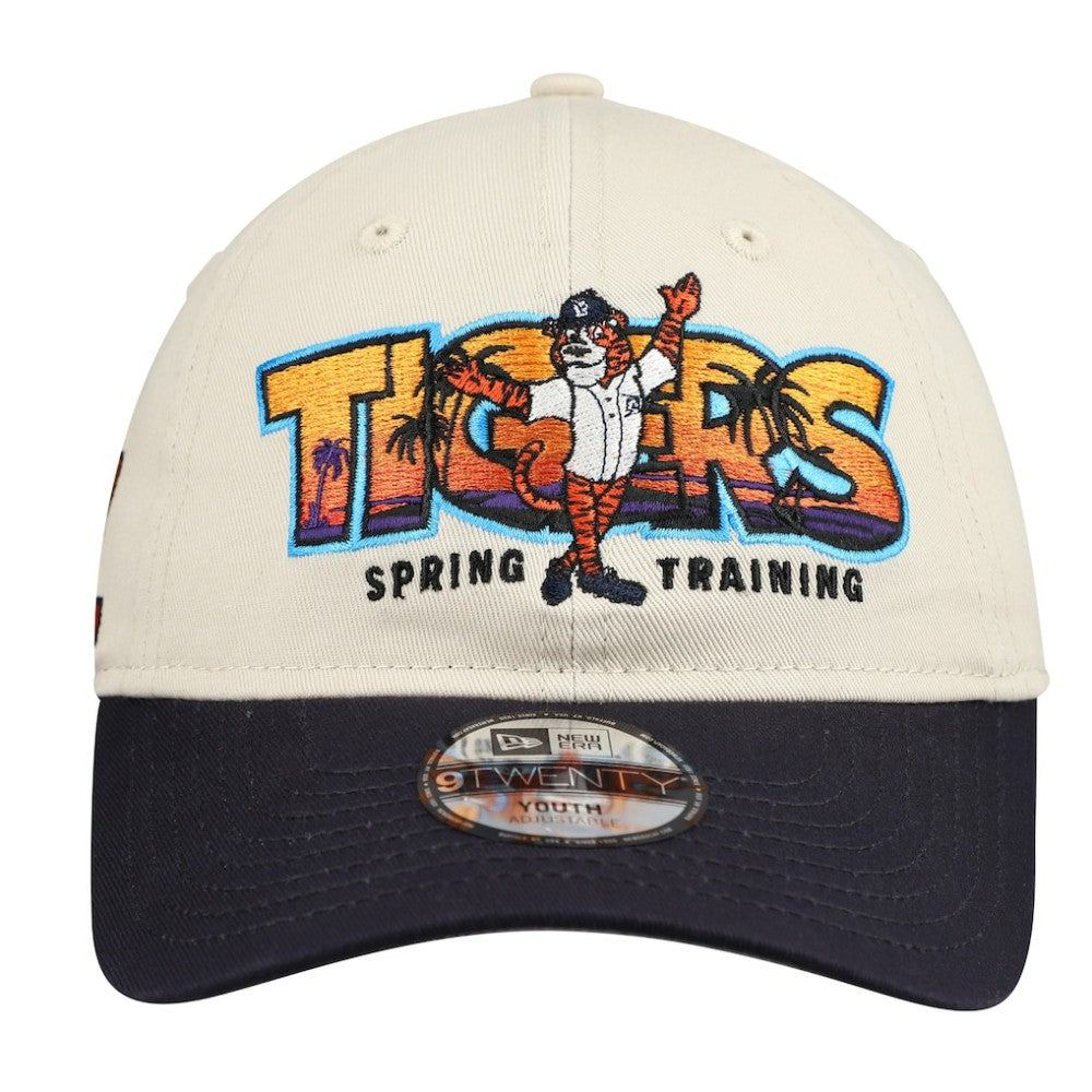 MLB Detroit Tigers New Era Youth 2026 Spring Training Fan Pack Batter 9TWENTY Adjustable Hat