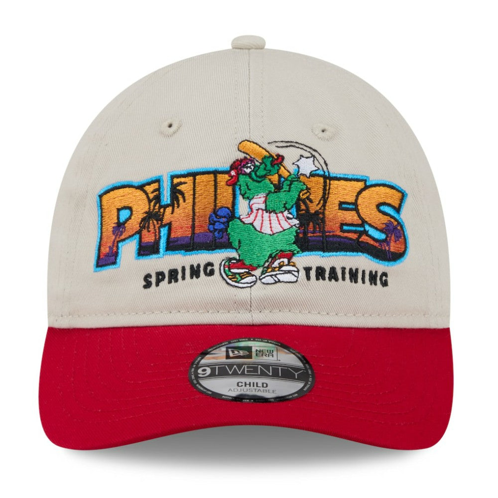 MLB Philadelphia Phillies New Era Youth 2026 Spring Training Fan Pack Batter 9TWENTY Adjustable Hat