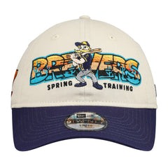 MLB Milwaukee Brewers New Era Youth 2026 Spring Training Fan Pack Batter 9TWENTY Adjustable Hat