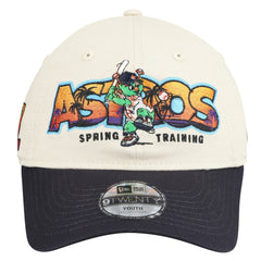 MLB Houston Astros New Era Youth 2026 Spring Training Fan Pack Batter 9TWENTY Adjustable Hat