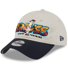 MLB Atlanta Braves New Era Youth 2026 Spring Training Fan Pack Batter 9TWENTY Adjustable Hat