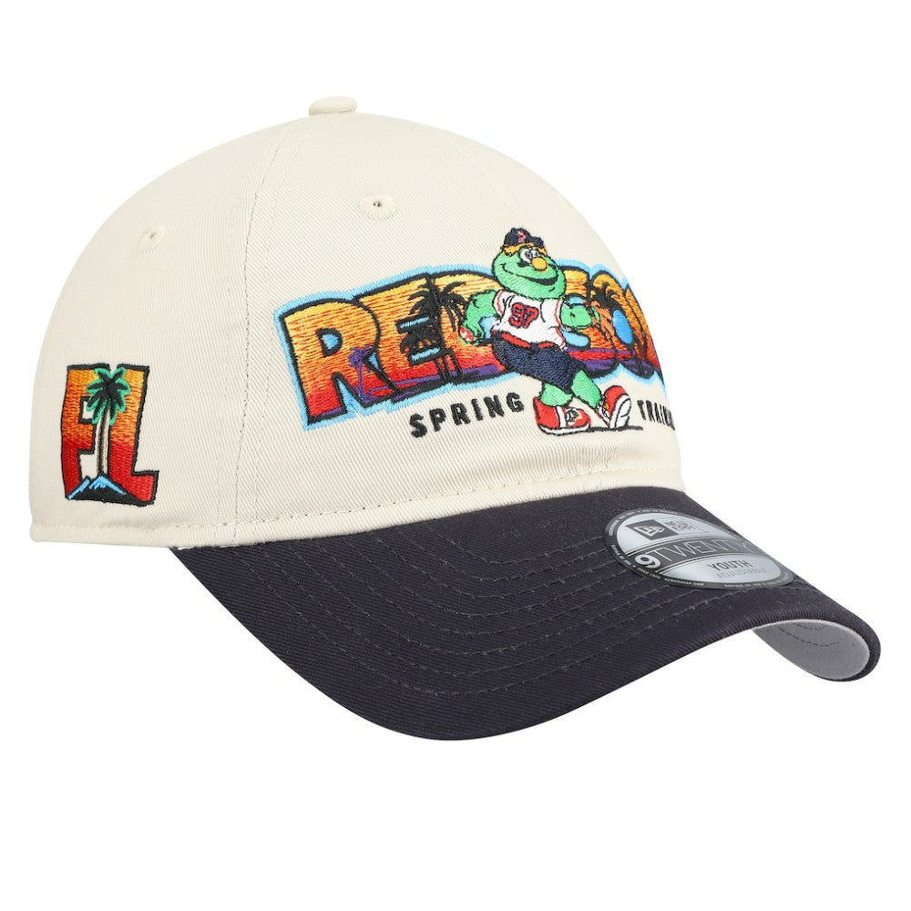 MLB Boston Red Sox New Era Youth 2026 Spring Training Fan Pack Batter 9TWENTY Adjustable Hat