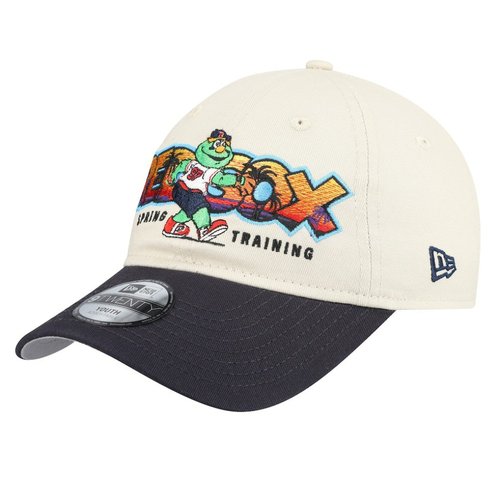 MLB Boston Red Sox New Era Youth 2026 Spring Training Fan Pack Batter 9TWENTY Adjustable Hat
