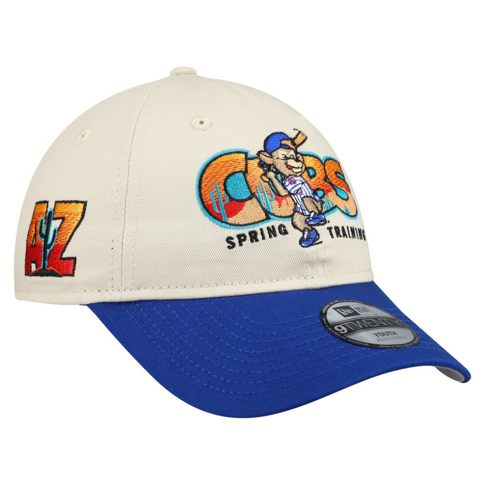 MLB Chicago Cubs New Era Youth 2026 Spring Training Fan Pack Batter 9TWENTY Adjustable Hat