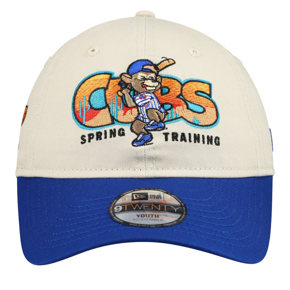 MLB Chicago Cubs New Era Youth 2026 Spring Training Fan Pack Batter 9TWENTY Adjustable Hat