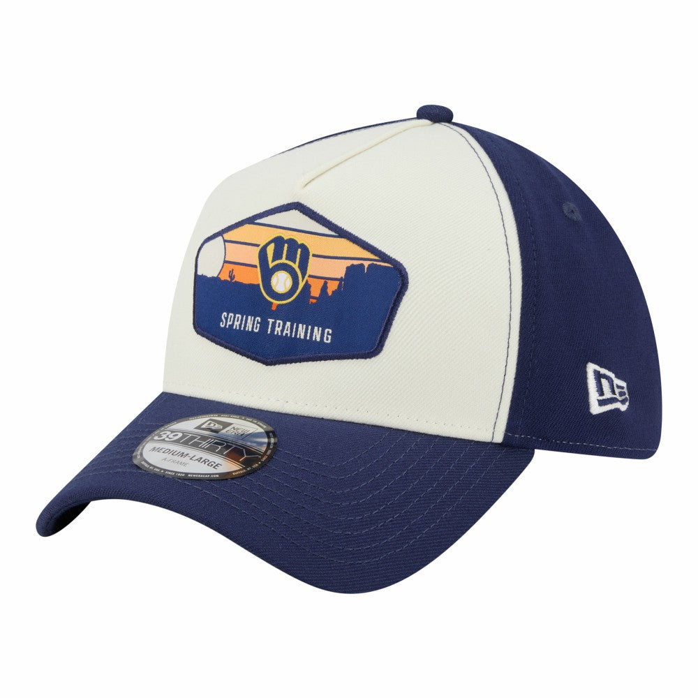 MLB Milwaukee Brewers New Era 2026 Spring Training Fan Pack Gradient 39THIRTY Flex Hat