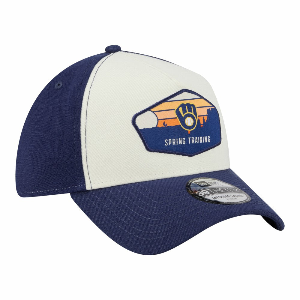 MLB Milwaukee Brewers New Era 2026 Spring Training Fan Pack Gradient 39THIRTY Flex Hat