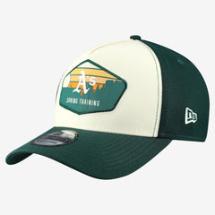 MLB Athletics New Era 2026 Spring Training Fan Pack Gradient 39THIRTY Flex Hat
