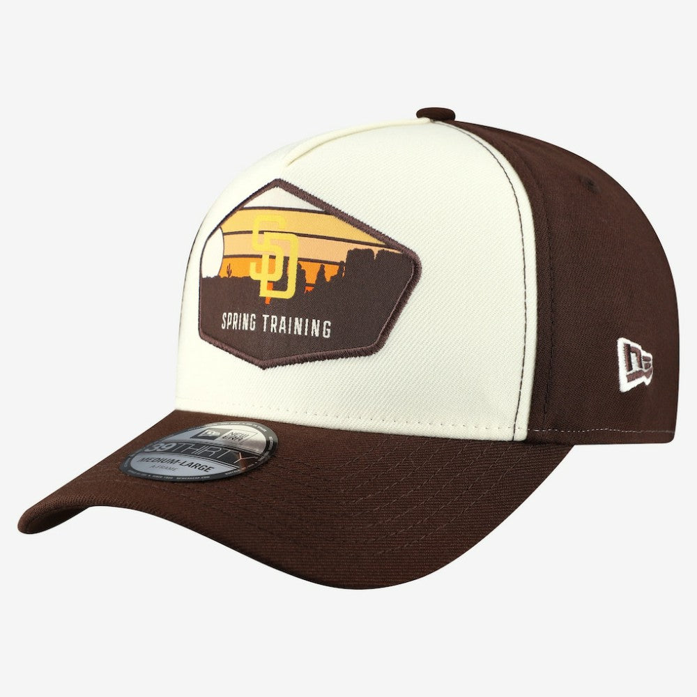 MLB San Diego Padres New Era 2026 Spring Training Fan Pack Gradient 39THIRTY Flex Hat