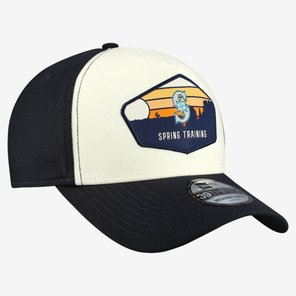 MLB Seattle Mariners New Era 2026 Spring Training Fan Pack Gradient 39THIRTY Flex Hat
