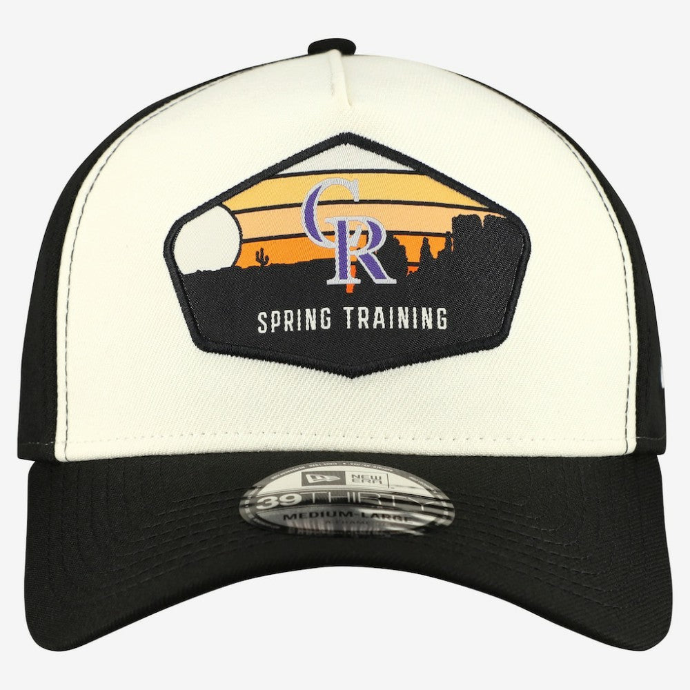 MLB Colorado Rockies New Era 2026 Spring Training Fan Pack Gradient 39THIRTY Flex Hat