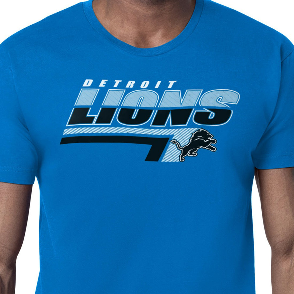 Starter Logo Push Graphic T-Shirt - Detroit Lions