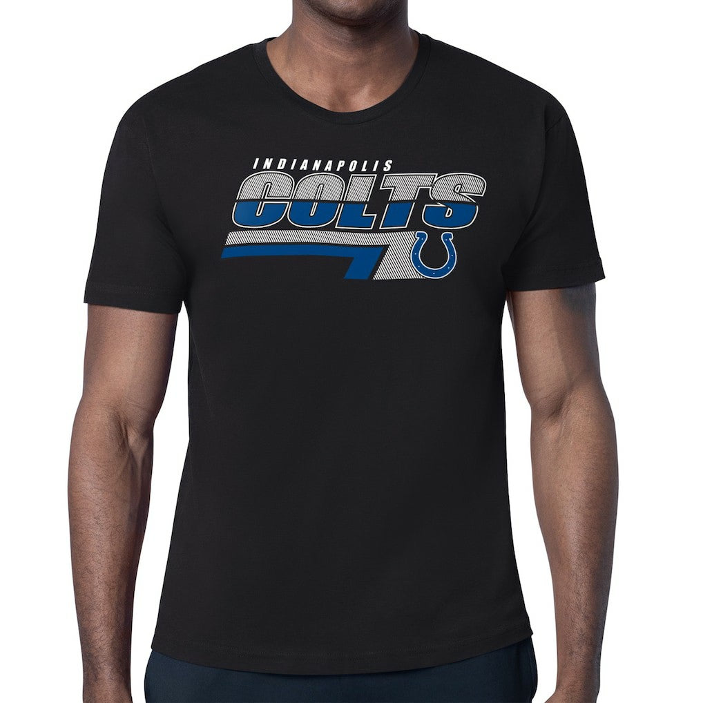 Starter Logo Push Graphic T-Shirt - Indianapolis Colts