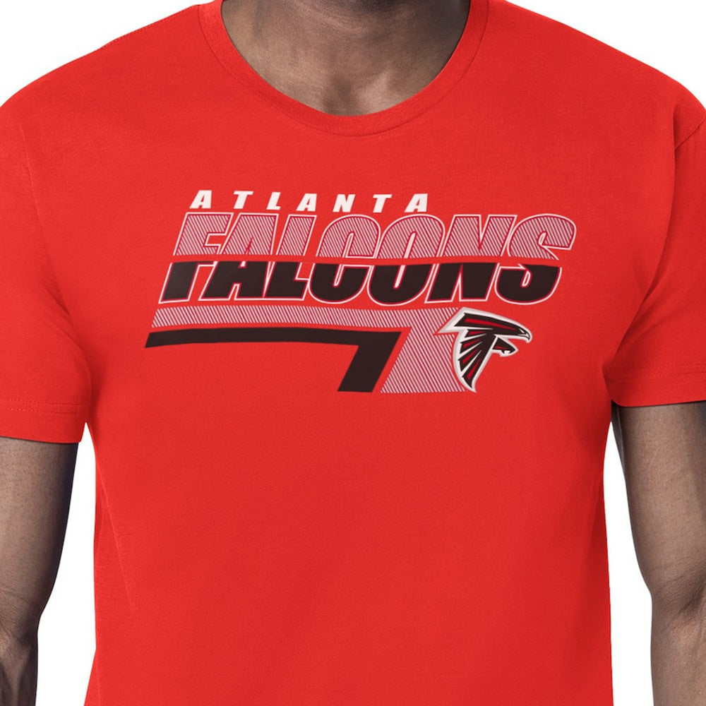 Starter Logo Push Graphic T-Shirt - Atlanta Falcons