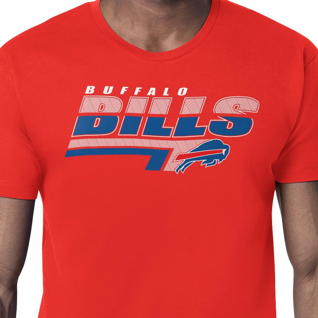 Starter Logo Push Graphic T-Shirt - Buffalo Bills
