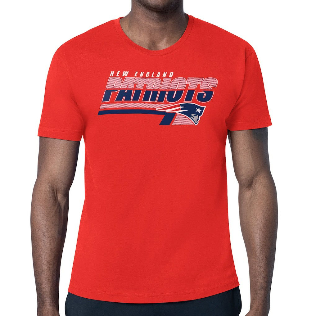 Starter Logo Push Graphic T-Shirt - New England Patriots