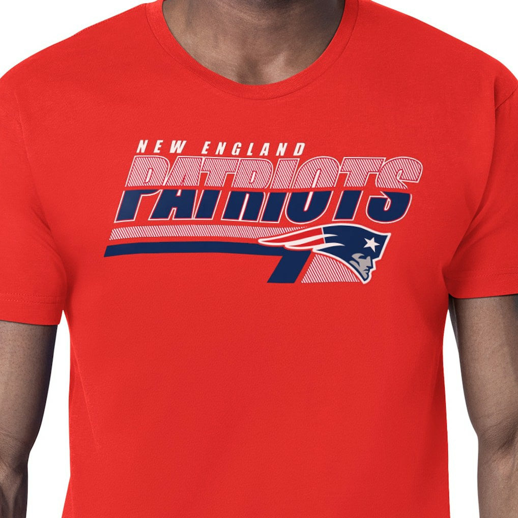 Starter Logo Push Graphic T-Shirt - New England Patriots