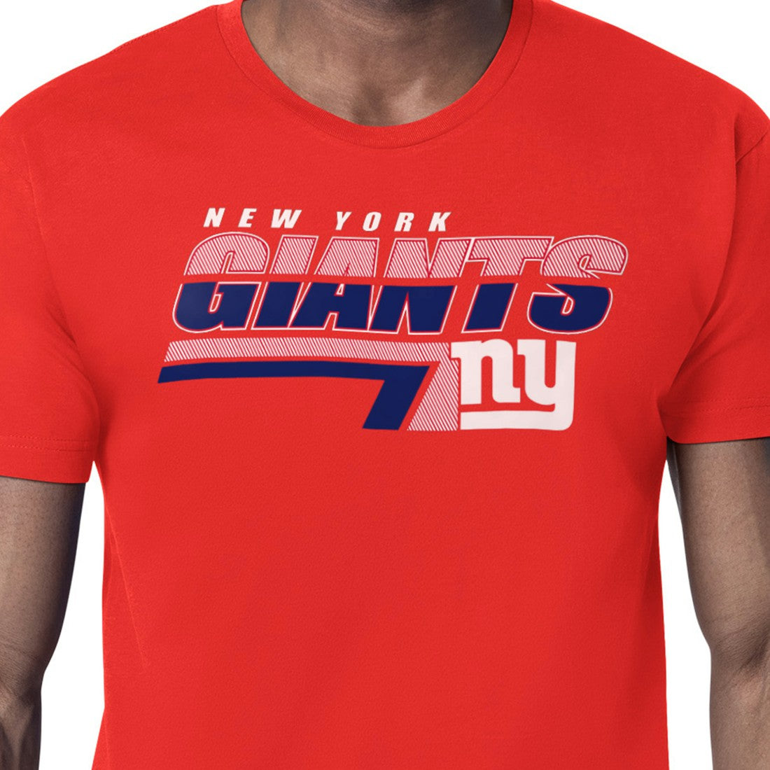 Starter Logo Push Graphic T-Shirt - New York Giants