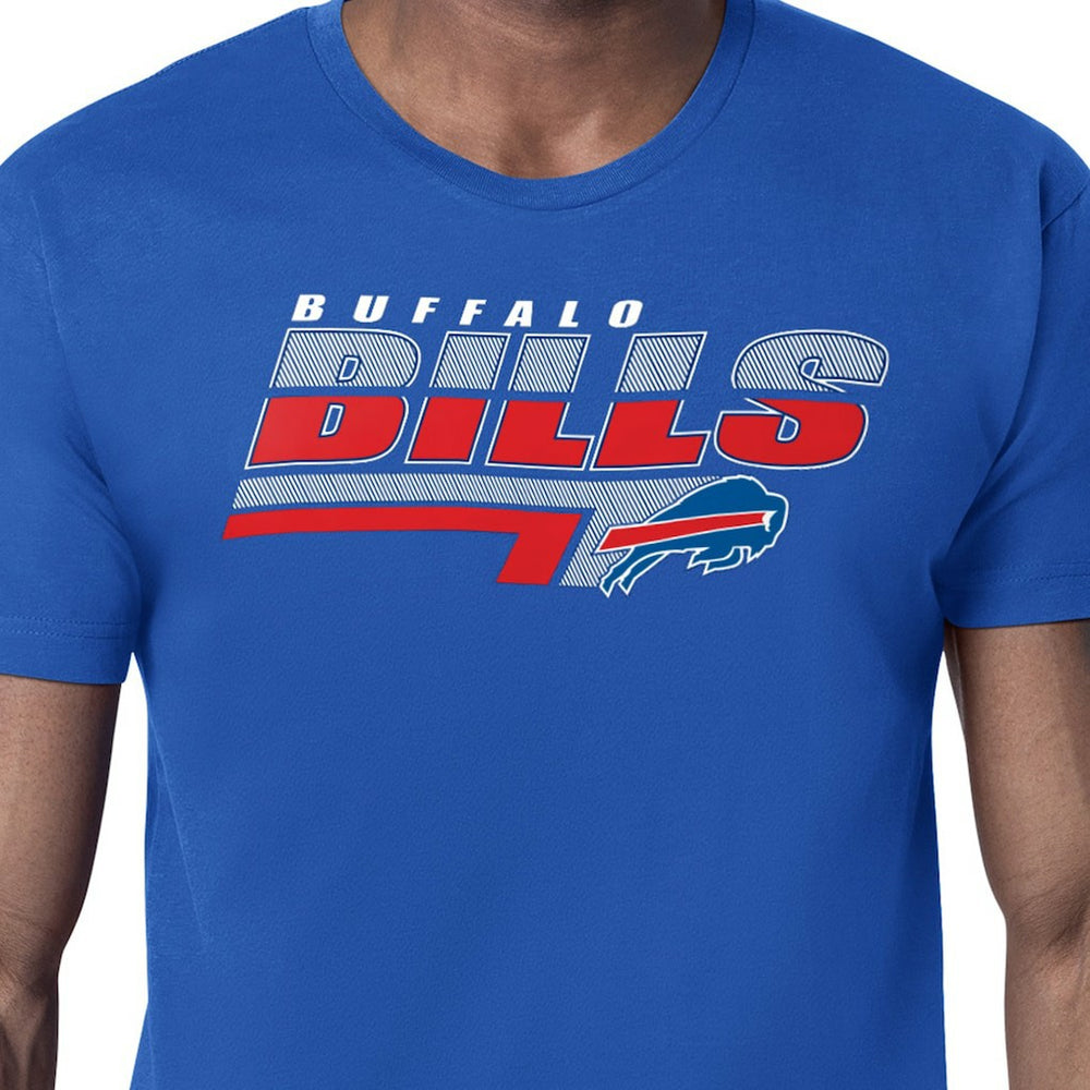 Starter Logo Push Graphic T-Shirt - Buffalo Bills