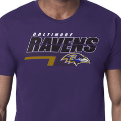Starter Logo Push Graphic T-Shirt - Baltimore Ravens