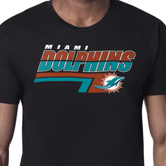 Starter Logo Push Graphic T-Shirt - Miami Dolphins