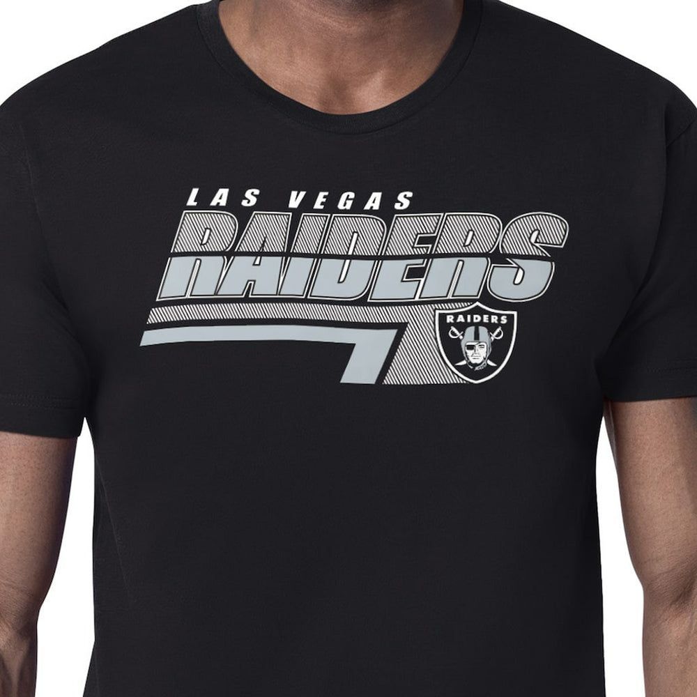 Starter Logo Push Graphic T-Shirt - Las Vegas Raiders