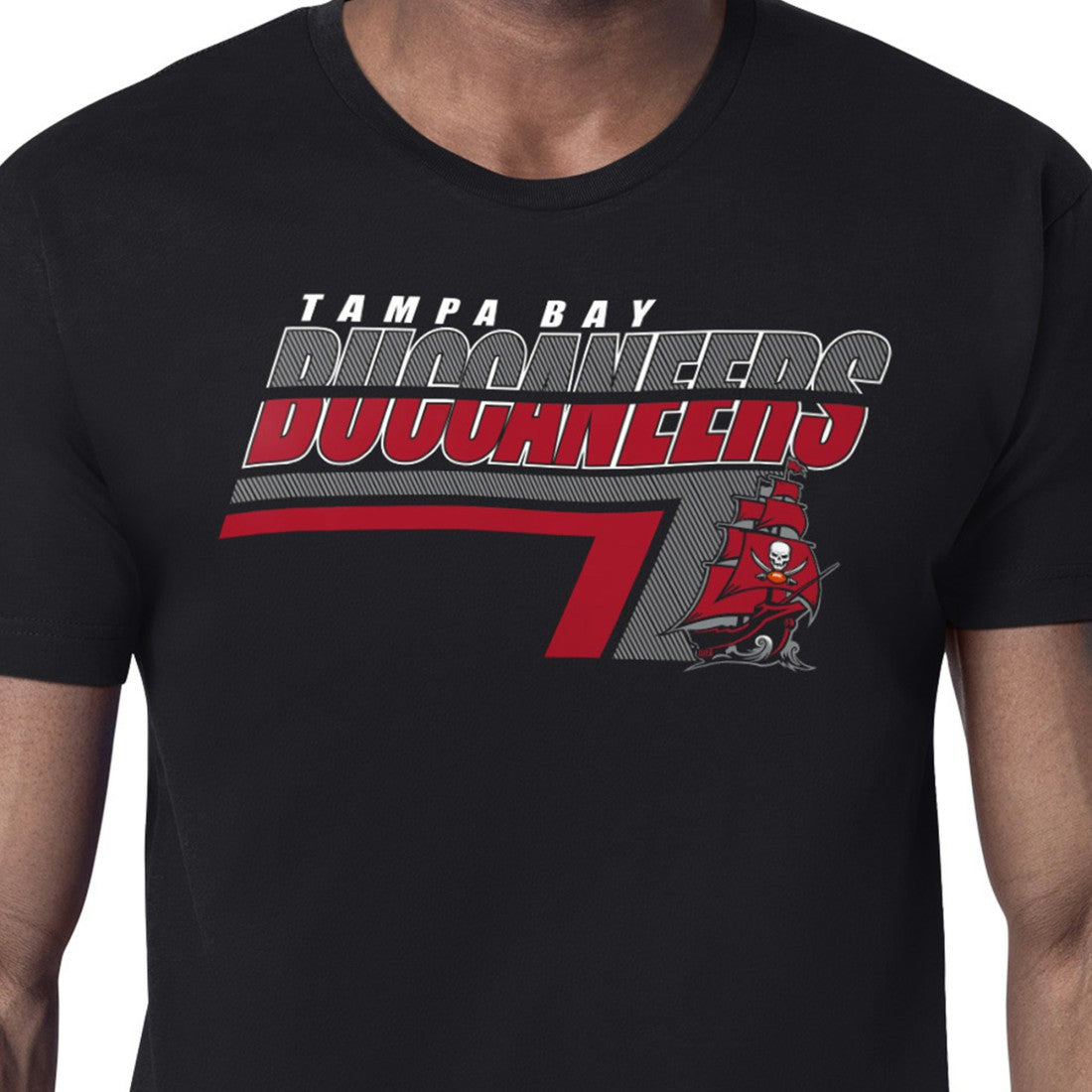 Starter Logo Push Graphic T-Shirt - Tampa Bay Buccaneers