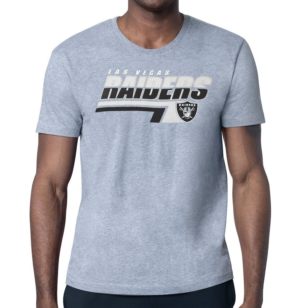 Starter Logo Push Graphic T-Shirt - Las Vegas Raiders