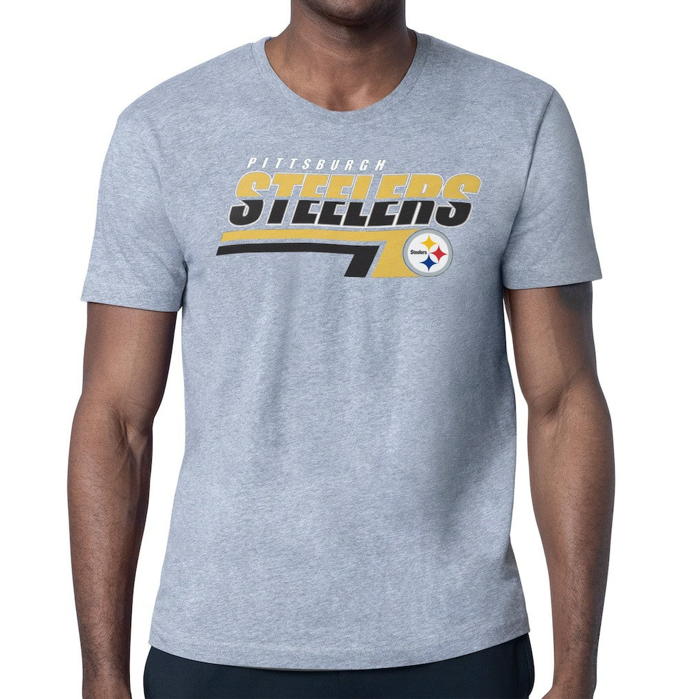 Starter Logo Push Graphic T-Shirt - Pittsburgh Steelers