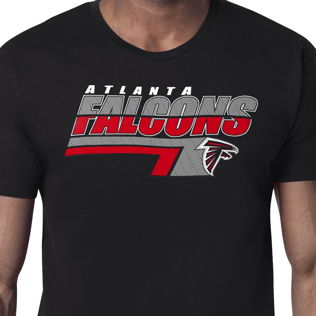 Starter Logo Push Graphic T-Shirt - Atlanta Falcons