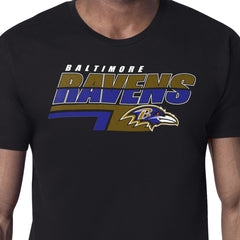 Starter Logo Push Graphic T-Shirt - Baltimore Ravens