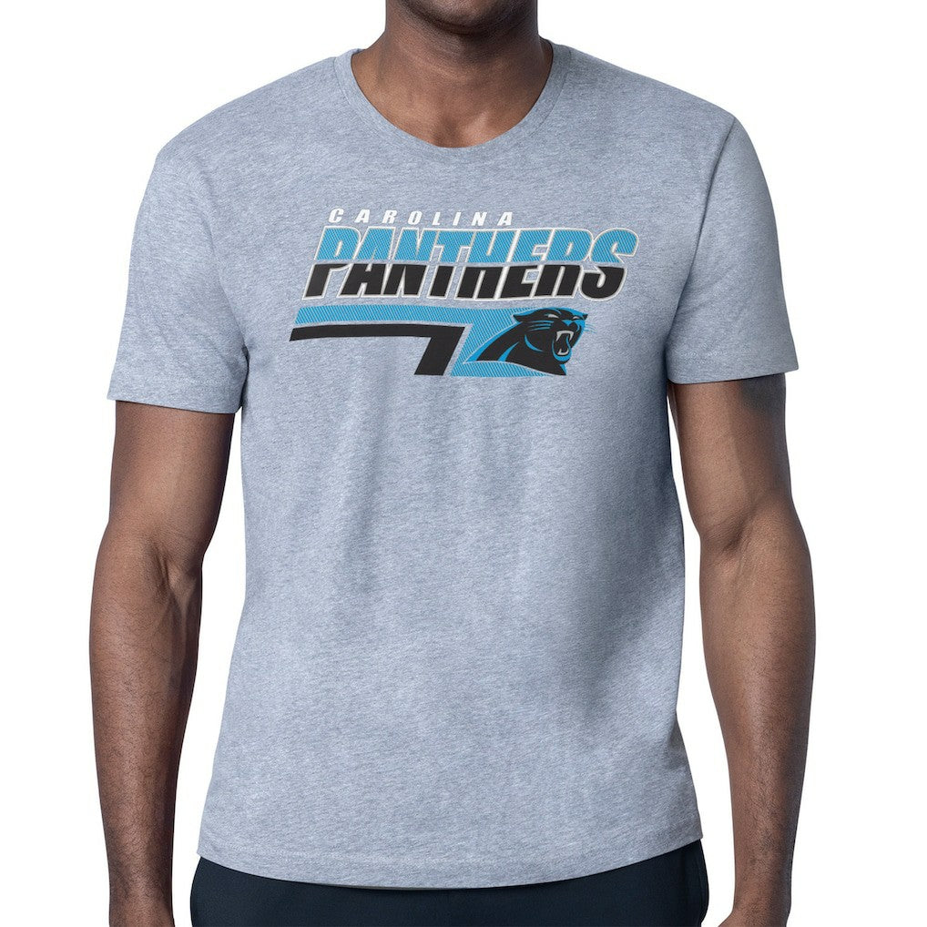 Starter Logo Push Graphic T-Shirt - Carolina Panthers