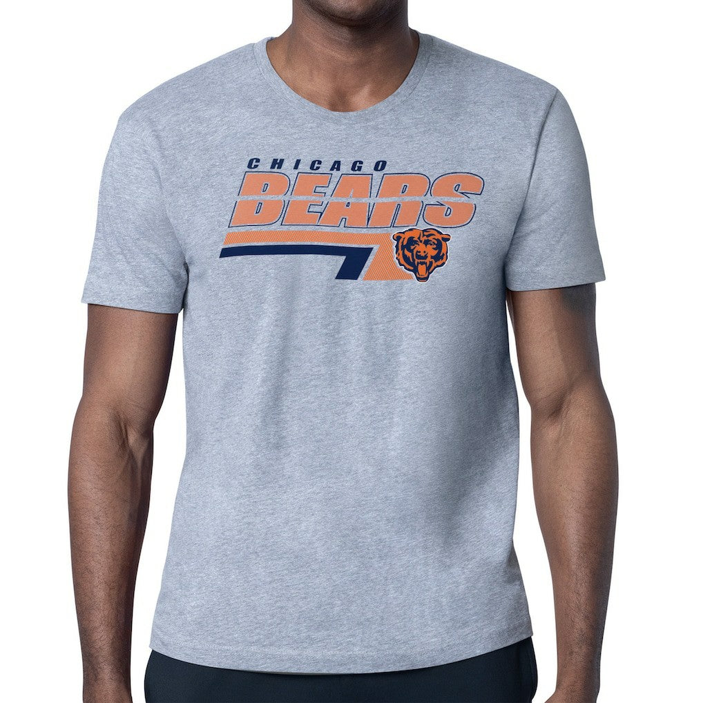 Starter Logo Push Graphic T-Shirt - Chicago Bears