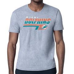 Starter Logo Push Graphic T-Shirt - Miami Dolphins