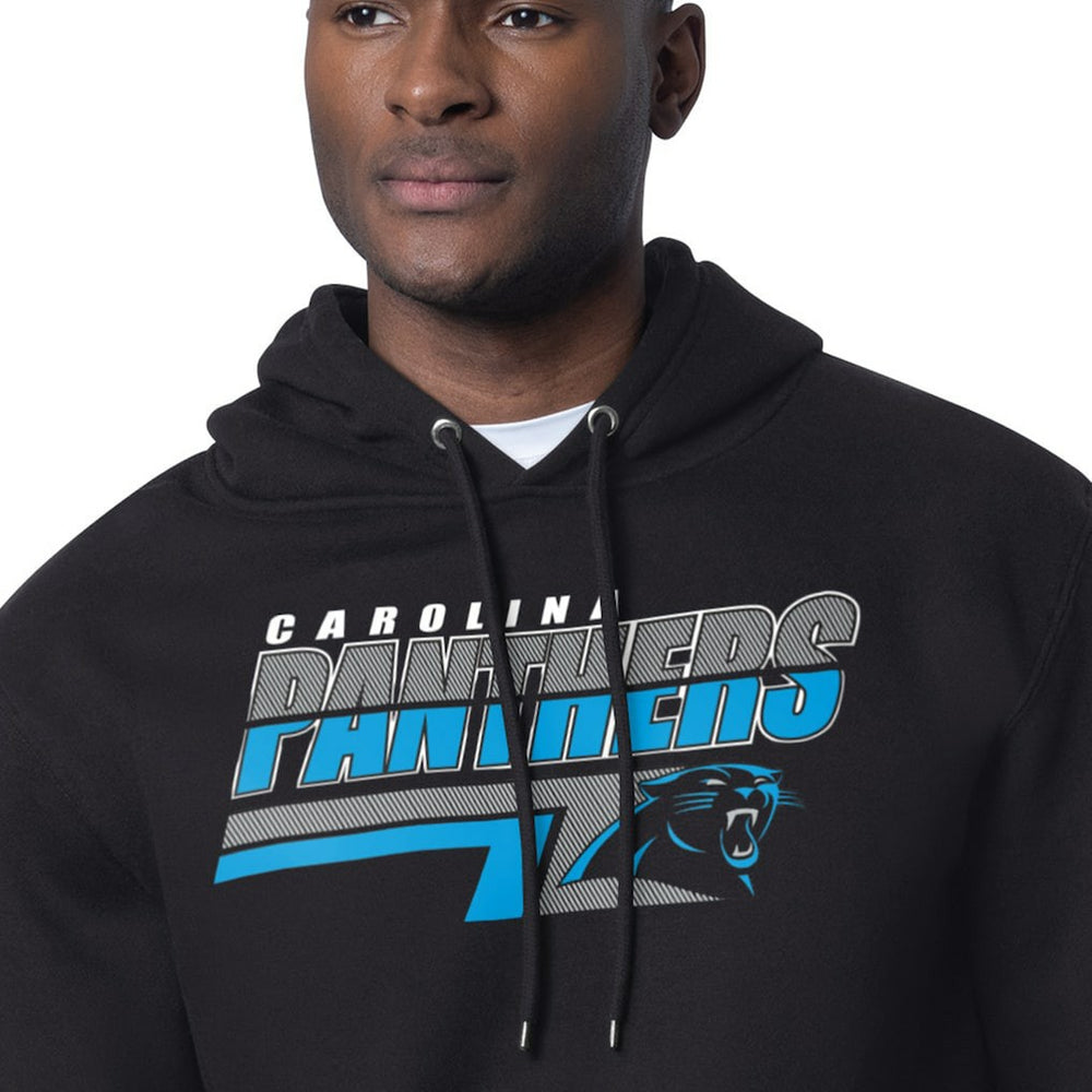 Starter Logo Push Graphic Hoodie - Carolina Panthers