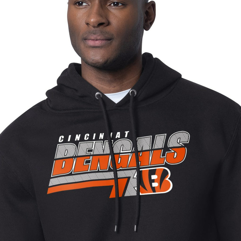 Starter Logo Push Graphic Hoodie - Cincinnati Bengals