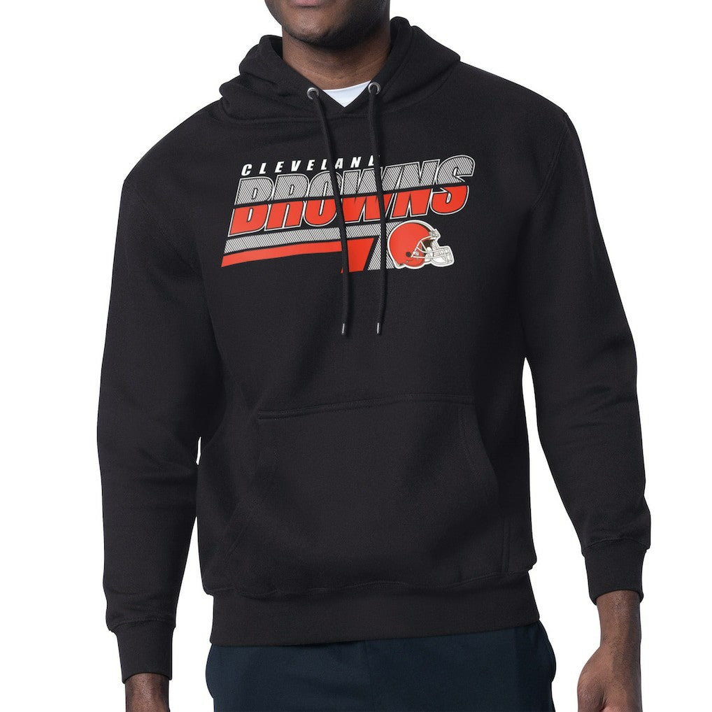 Starter Logo Push Graphic Hoodie - Cleveland Browns