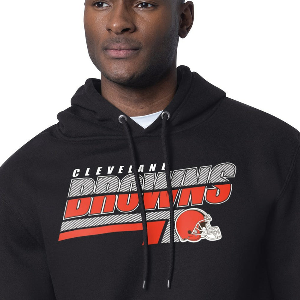 Starter Logo Push Graphic Hoodie - Cleveland Browns