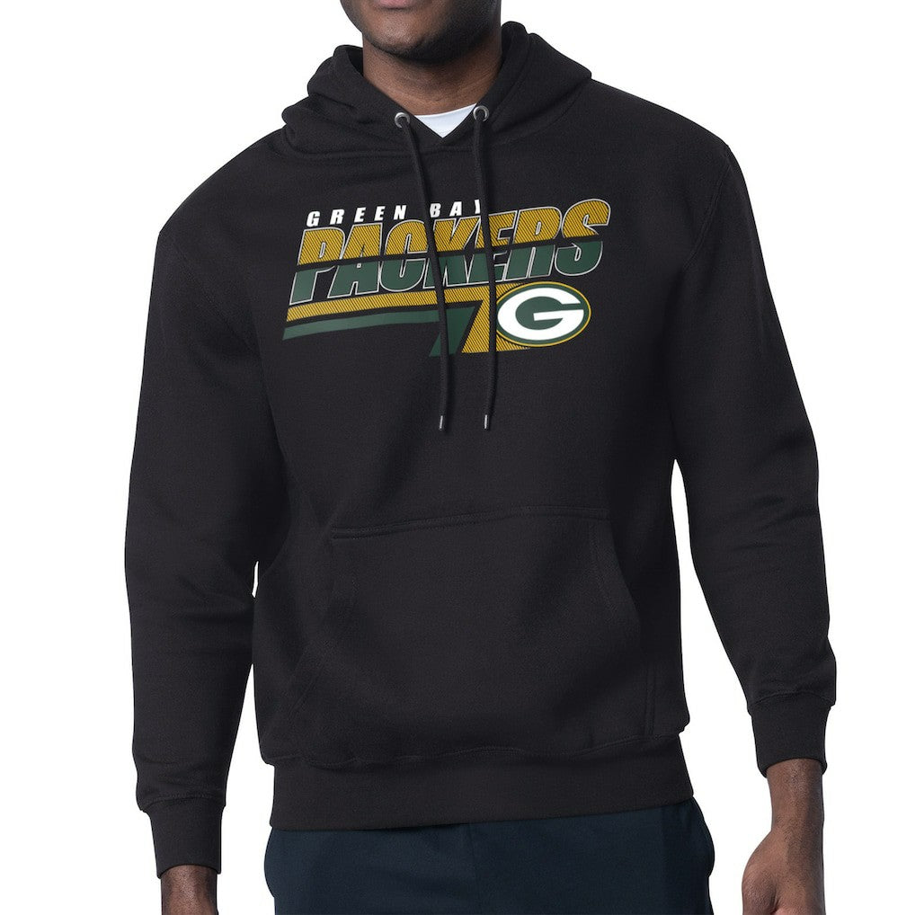 Starter Logo Push Graphic Hoodie - Green Bay Packers