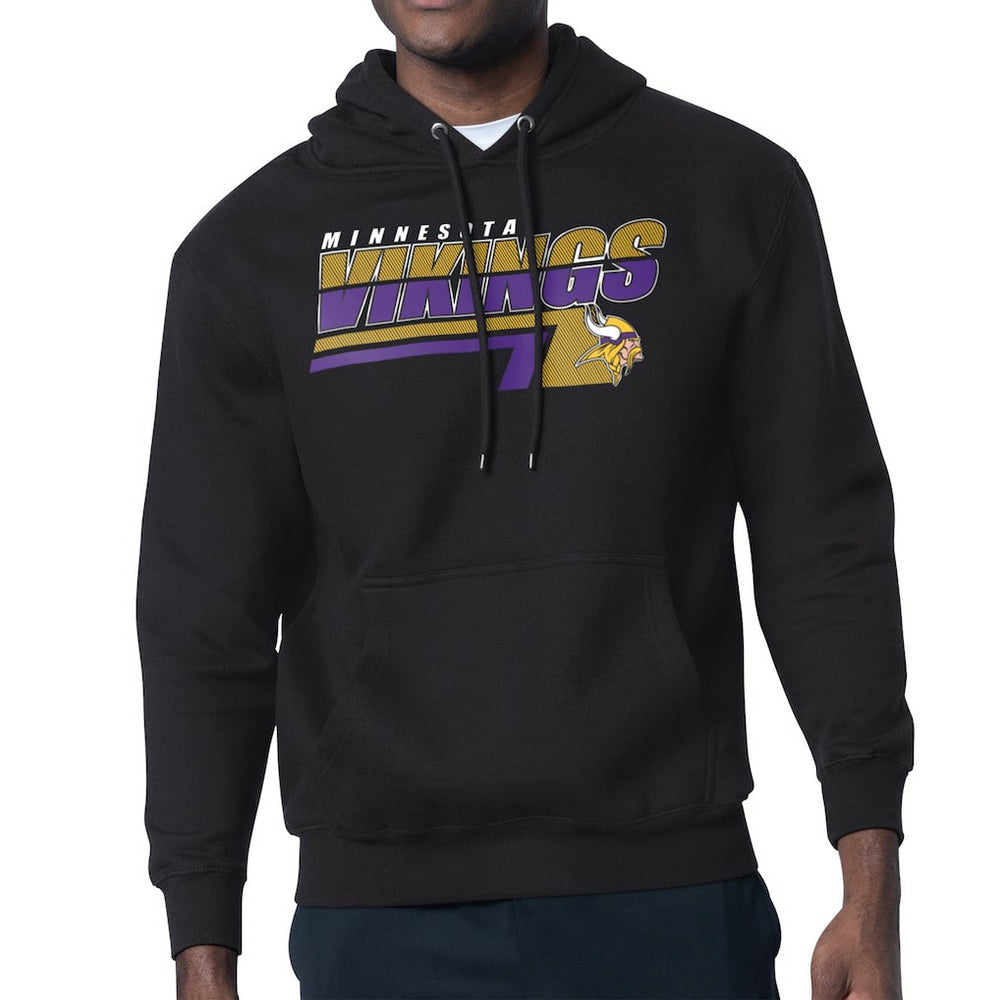 Starter Logo Push Graphic Hoodie - Minnesota Vikings