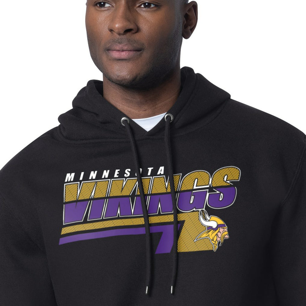 Starter Logo Push Graphic Hoodie - Minnesota Vikings