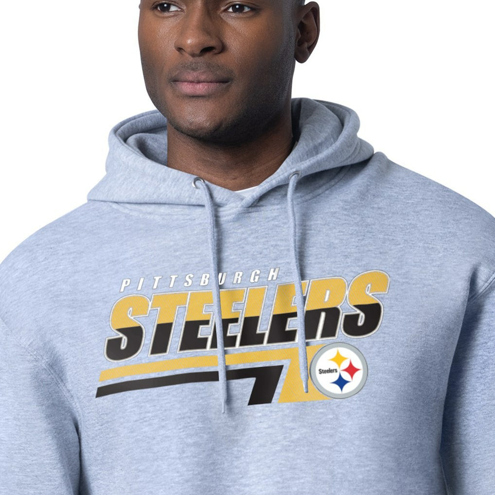 Starter Logo Push Graphic Hoodie - Pittsburgh Steelers
