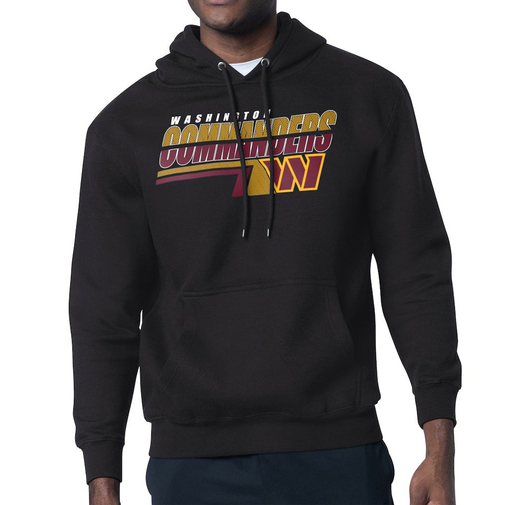 Starter Logo Push Graphic Hoodie - Washington Commanders